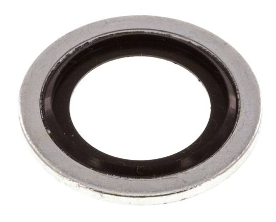 Bague d'étanchéité hydraulique avec insert NBR, pour filetage M 18