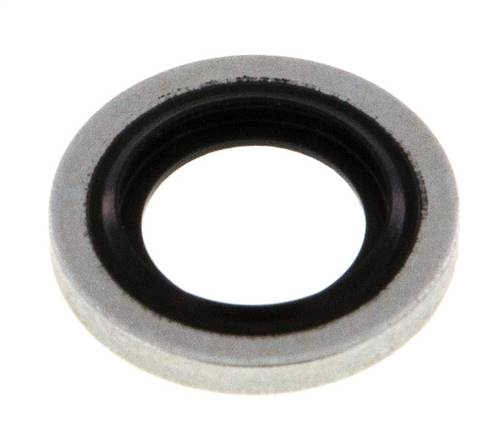 Hydraulic sealing ring with NBR insert, for thread G 1/8"