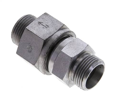 Clapet anti-retour hydraulique 15 L (M22x1,5), sans écrou ni bague coupante, acier galvanisé