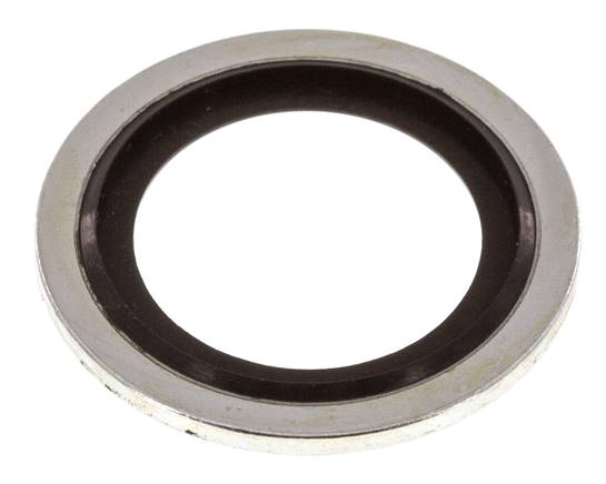 Bague d'étanchéité hydraulique avec insert NBR, pour filetage M 24