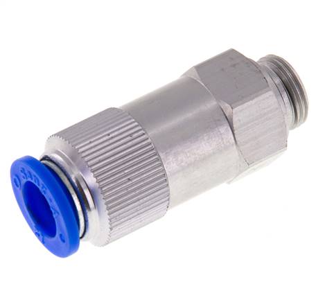 Check valve G 3/8"-12mm, flow from thread to hose, IQS standard