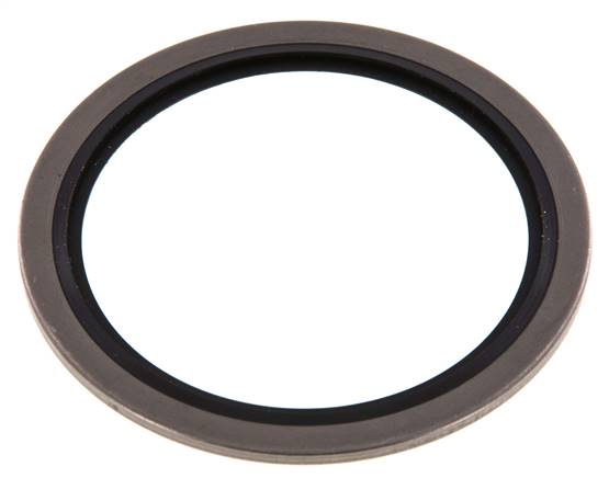 Hydraulic sealing ring with FKM insert, for thread G 2"