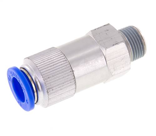 Check valve R 3/8"-12mm, flow from thread to hose, IQS standard