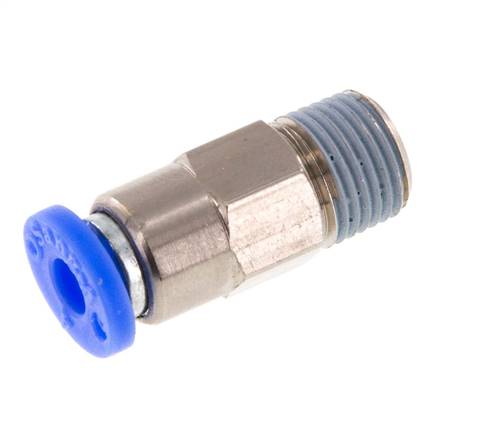 Check valve R 1/8"-4mm, flow from thread to hose, IQS standard