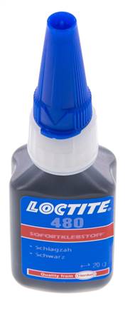 Superglue Loctite, 20 g, pour métaux et plastiques, résistante aux chocs