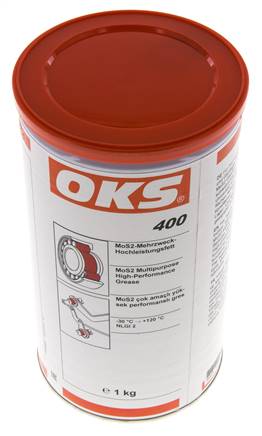 OKS 400 - Graisse haute performance MoS2, bidon de 1 kg