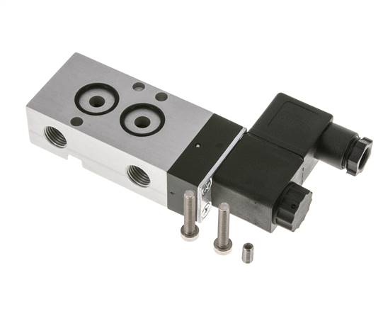 Électrovanne NAMUR, 3/2 voies (NF) rappel par ressort, G 1/4", 24 V DC