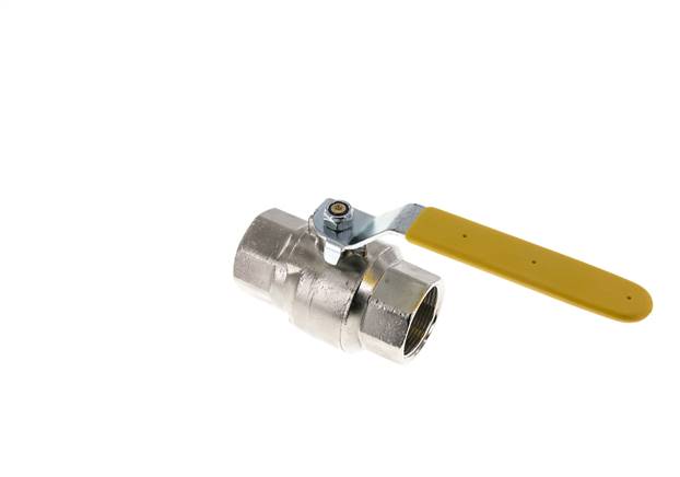 Vanne à boisseau sphérique en laiton, Rp 1-1/2", 0 - 10bar, pour oxygène (industrie)