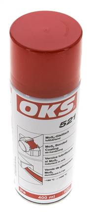 OKS 521, vernis antifriction MoS2 - bombe aérosol 400 ml