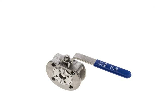 Compact flange ball valve Eco-Line, stainless steel, DN20-PN40 (DIN/EN)