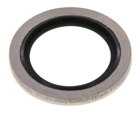 Bague d'étanchéité hydraulique avec insert FKM, pour filetage G 1/2"