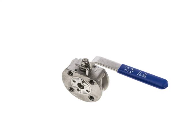 Compact flange ball valve Eco-Line, stainless steel, DN15-PN40 (DIN/EN)