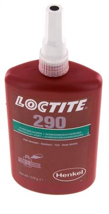 Anaerobic screw locking, Loctite, 250 ml, high strength