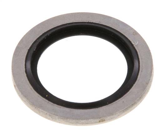 Bague d'étanchéité hydraulique avec insert FKM, pour filetage G 3/8"