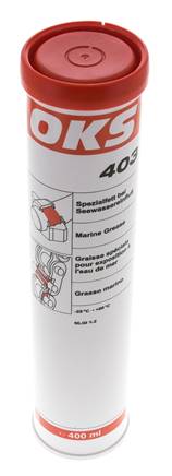 OKS 403 - graisse spéciale pour les influences de l'eau de mer, cartouche de 400 ml