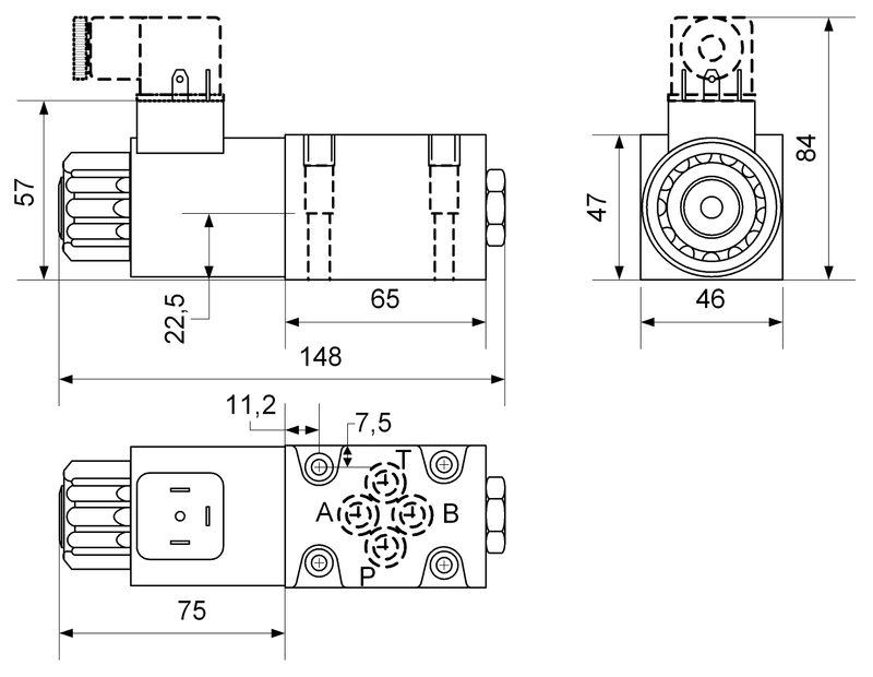 CV-4/2 Wege NG 06 100L TA 12V