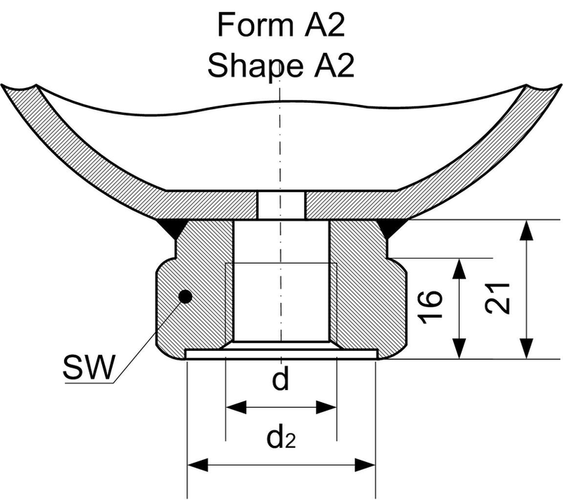 Accumulateur à membrane 0,75L/330 bar B1 