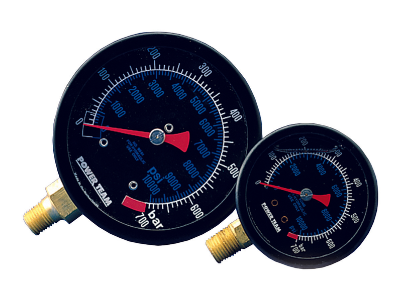 Manometer Ø100, 0-690bar 1/4" NPT