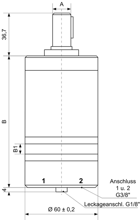 Oil motor MM 32 C shaft Ø16 