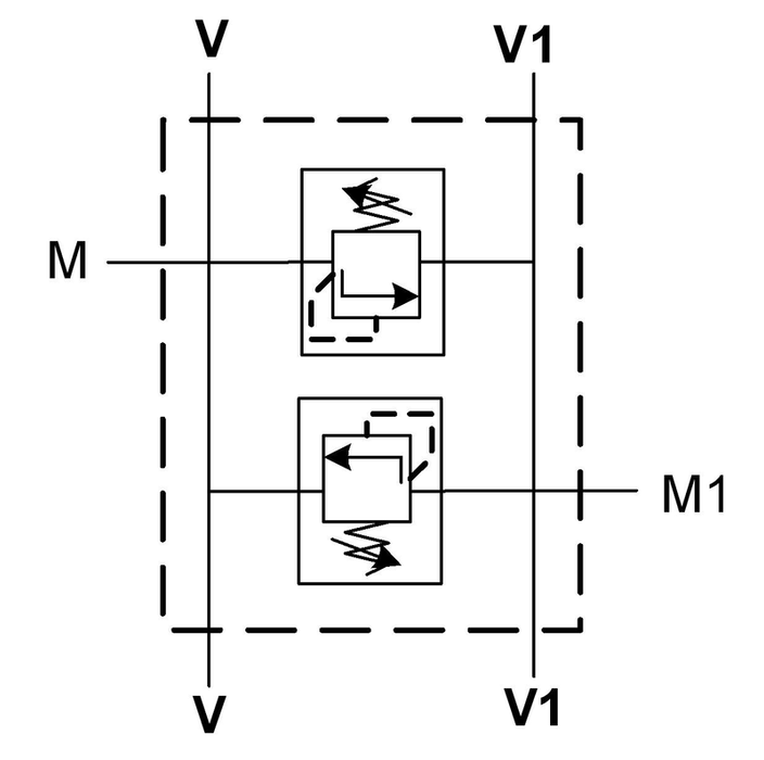 Vanne double limiteur de pression DDBV-IG3/8" 35L 