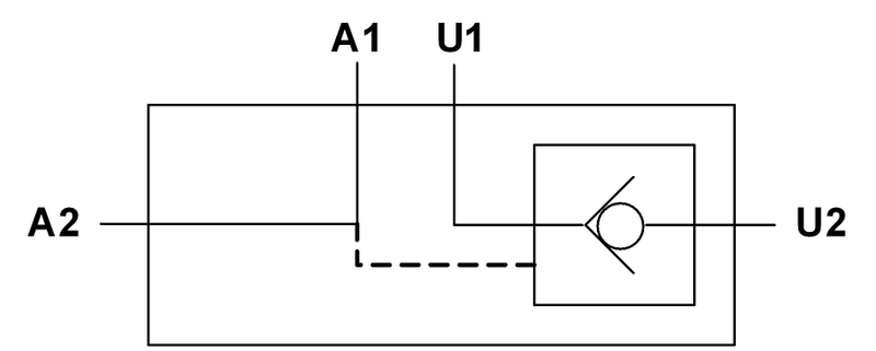 Clapet anti-retour RSV-EE-IG 3/8" 30L/min 