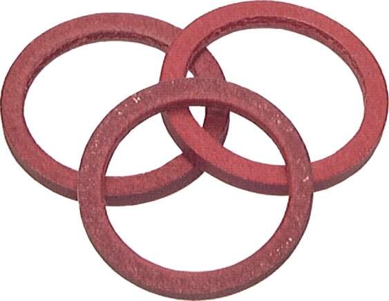 Sealing ring made of vulcanized fiber (12.2x15.4x1.5 mm)