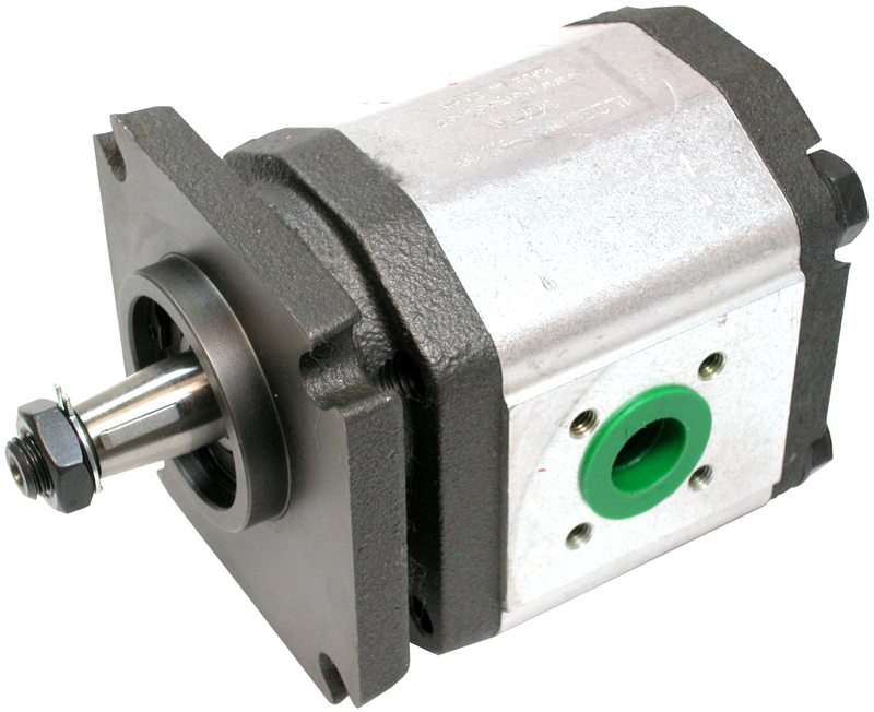 Gear pump 14.6 ccm/rev, left-hand rotation. 