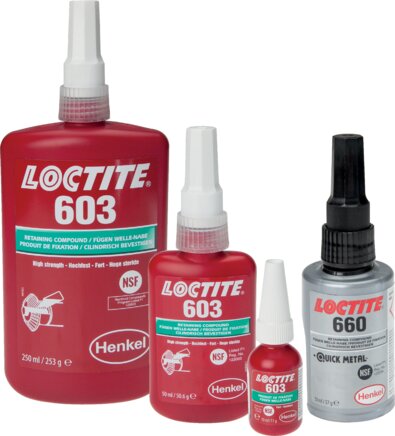 Anaerobic joining compound, Loctite, 250 ml, high strength