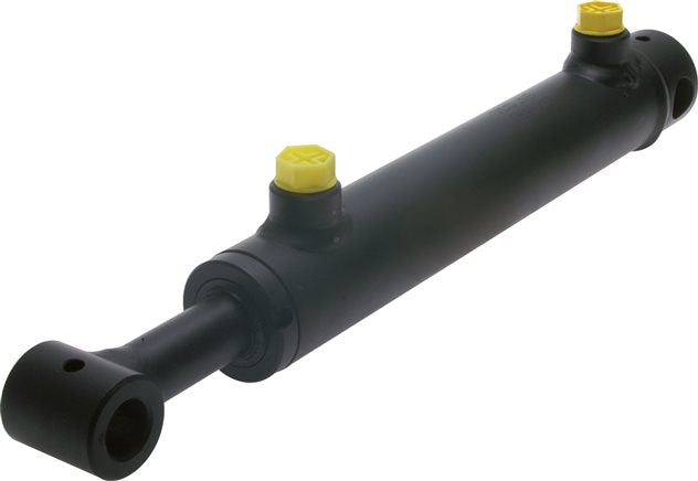 Hydraulic cylinder, Ø 50/30, stroke 100, with cross bore