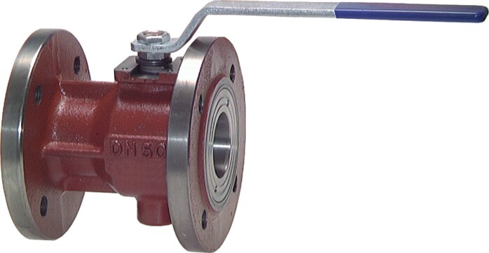 Flange ball valve, cast iron body, DN50-PN16 (DIN/EN)