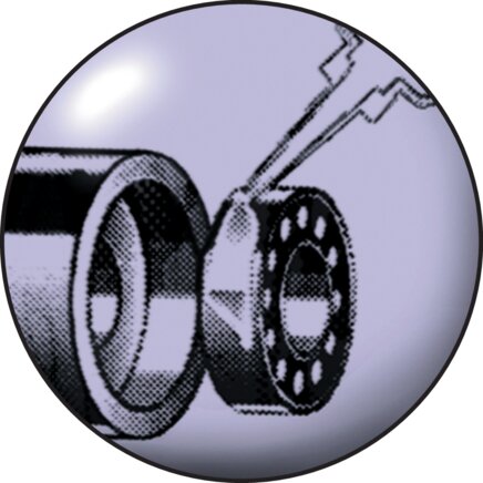 Composé de liaison anaérobie, Loctite, 10 ml, résistance moyenne