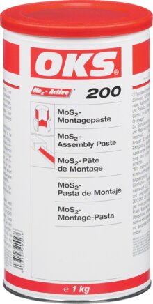 OKS 200 - MoS2 assembly paste, 1 kg can