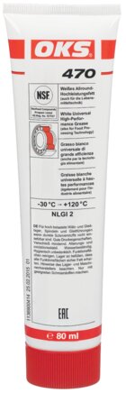 OKS 470/471 - graisse haute performance (NSF H2), tube 80 ml