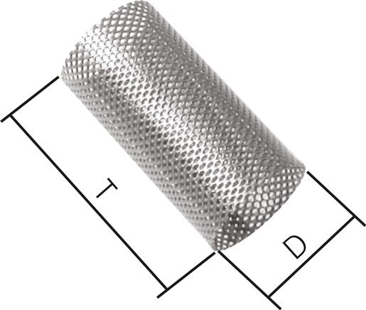 Tamis de rechange 0,2 mm 42x57 mm pour pièges à saletés