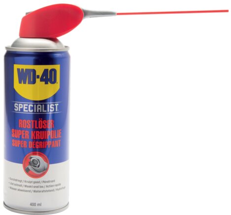 Antirouille WD-40, bombe aérosol intelligente avec paille de 400 ml