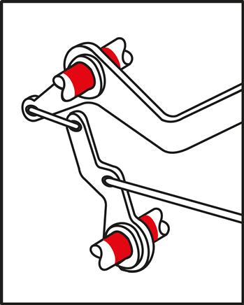 OKS 450/451 - lubrifiant pour chaîne et colle, cartouche ChronoLube 120 ml