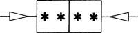 Pneumat. 3-Wege-Kugelhahn (L), doppeltwirkend, FKM-Dichtung, G 2", MS