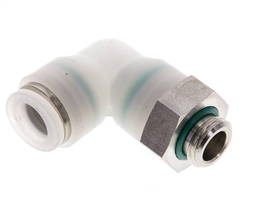 Elbow plug connection G 1/4"-10mm, IQS-ES LE/IQS-PVDF