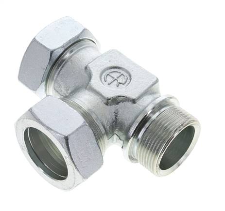 LE raccord à vis à bague coupante G 1-1/2"-42 L (M52x2), acier galvanisé