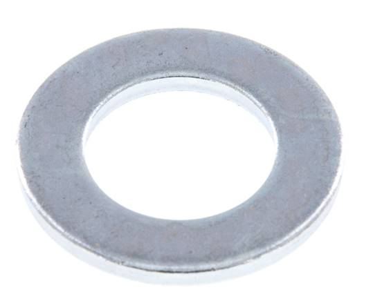 Washer, DIN 125 A, M 20 (21.0x37mm), galvanized steel