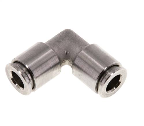 Elbow plug connection 6mm, IQS stainless steel