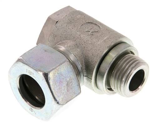 Winkel-Schwenkverschraubung G 1/2"-18 L (M26x1,5), Stahl verzinkt