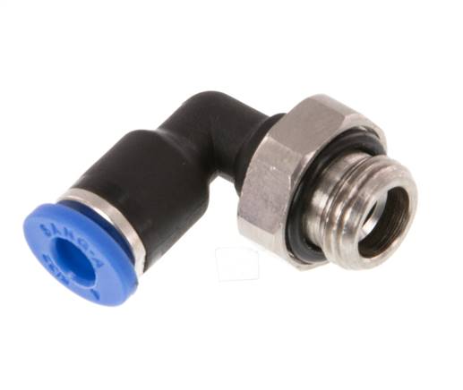 Elbow plug connection G 1/8"-4mm, IQS standard