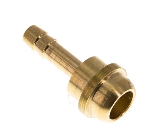 Brass grommet, G 1/2"-6 (1/4")mm, without nut