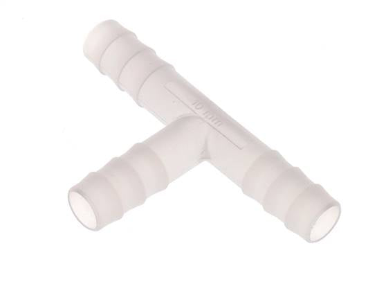 T-hose connector 10mm, PVDF