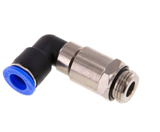 Raccord coudé à vis rapide G 1/2"-12mm, norme IQS