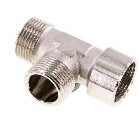 LTE screw-in piece G 1"(IT)-R 1"(AG), nickel-plated brass