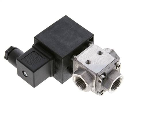 Électrovanne 3/2 voies pour biodiesel, G 3/8", 12 V DC