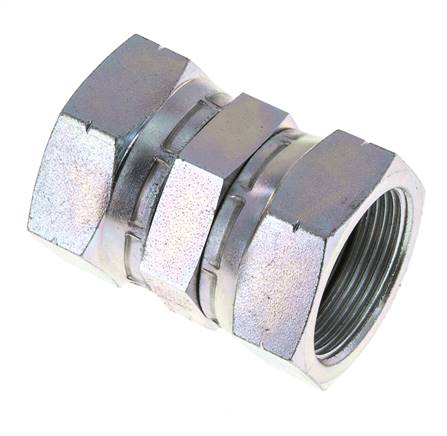 Straight connector JIC, UN 1-5/8"-12-UN 1-5/8"-12