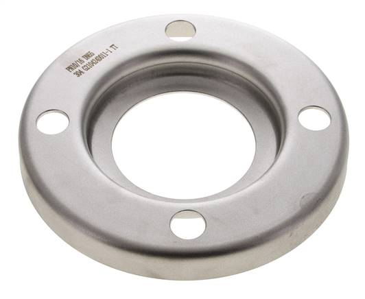 Loose flange DN65-PN10, similar to DIN 2642, 1.4301 pressed